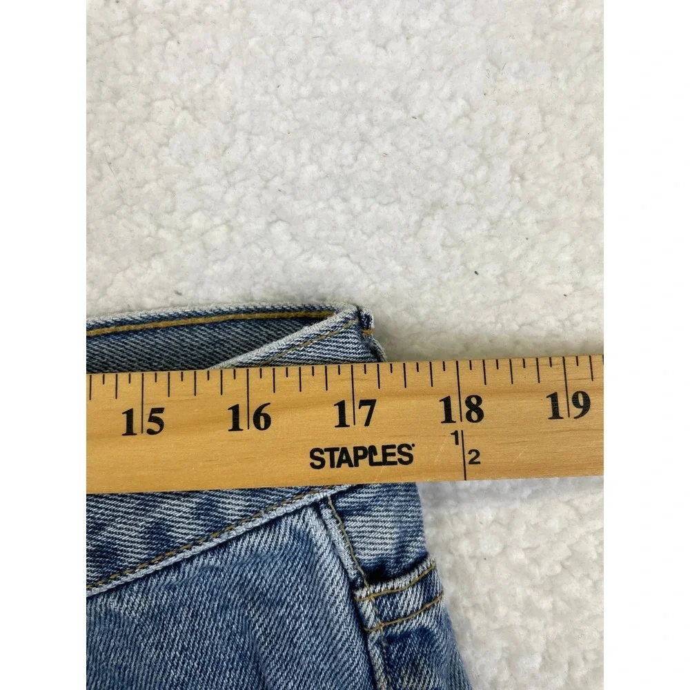 Levis 550 Relaxed Fit Jeans Mens 38x32 Light Wash Denim Tapered Leg Casual